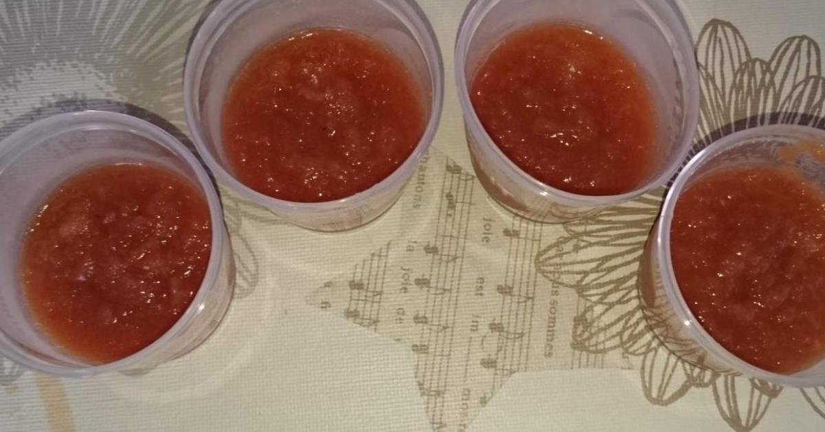 Himbeer Nektarinen Apfel Brei von Ramona3190. Ein Thermomix® Rezept aus ...