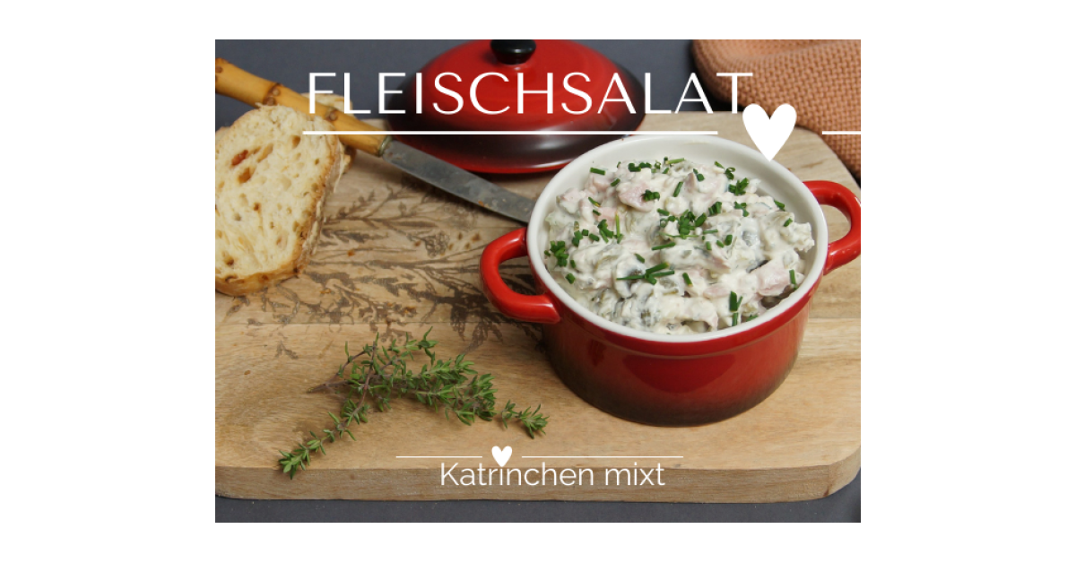 Fleischsalat | Wurstsalat - so lecker von Katrinchen mixt. Ein ...