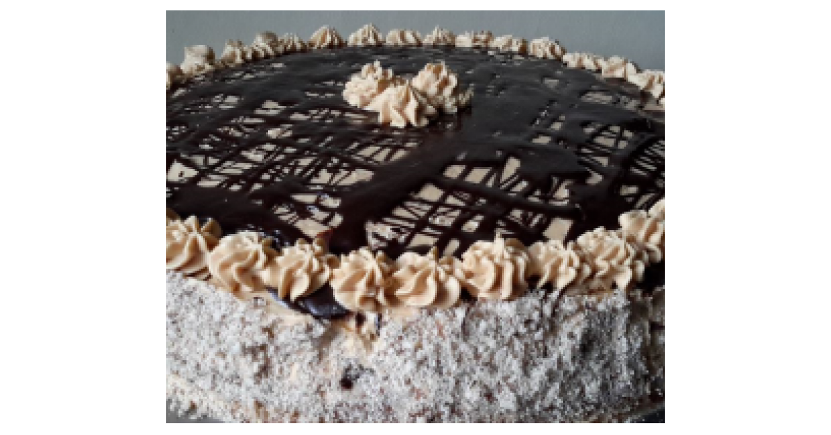 Nusstorte mit Karamell - Kaffee Füllung von Lakshana. Ein Thermomix ...
