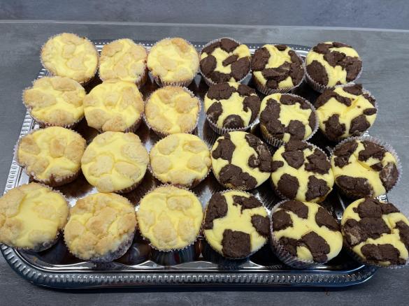 Käsekuchen Muffins / Zupfkuchen Muffins