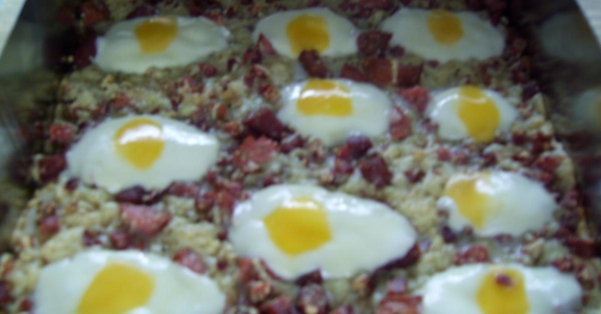 Falscher Spiegeleierkuchen - pikant von teddyundine. Ein Thermomix ...