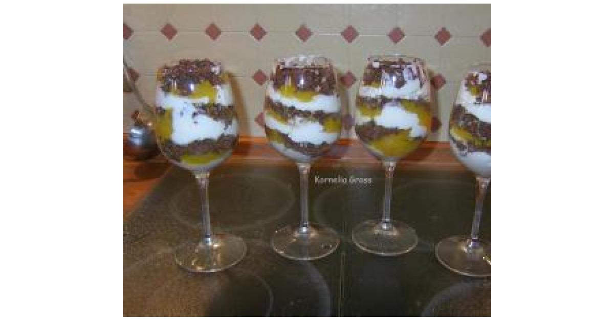 Pfirsich-Mascarpone-Knuspercreme von lacasillia. Ein Thermomix® Rezept ...