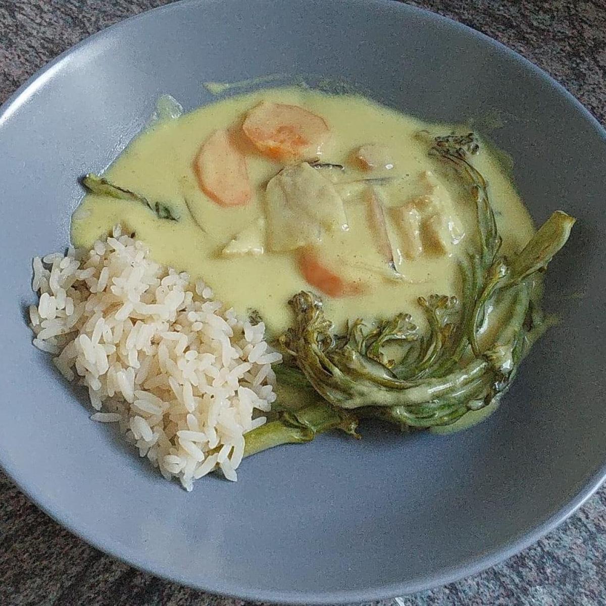 Soja - Geschnetzeltes mit Kokos - Gemüsegratin von antelfrau. Ein ...