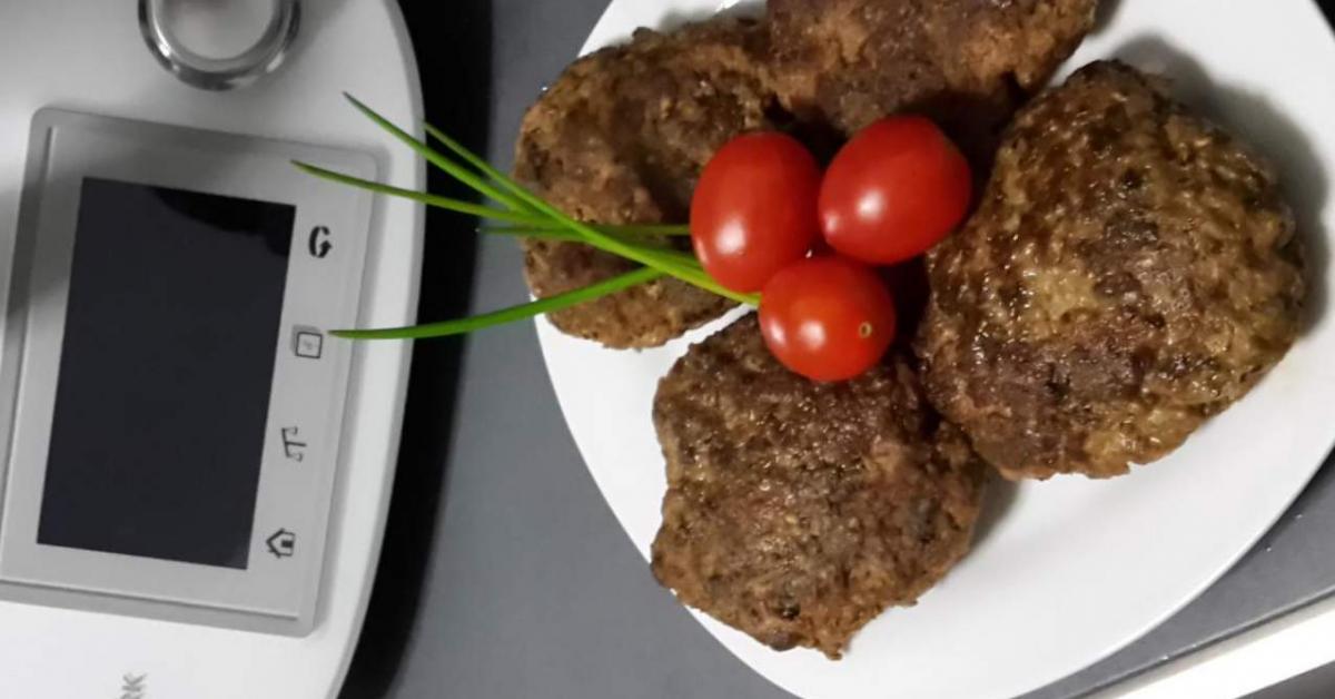 Hackfleisch-Pilz-Bratlinge von Jette0313. Ein Thermomix® Rezept aus der ...