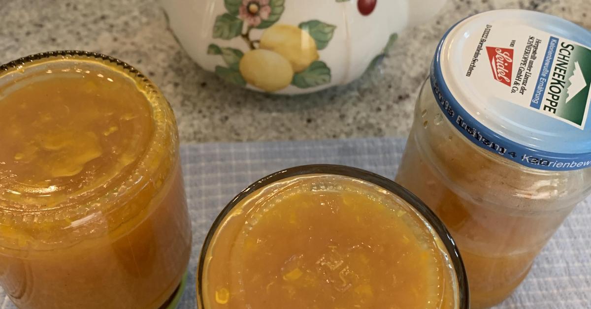 Aprikosenmarmelade mit Zimt von Schneeweissehexe. Ein Thermomix® Rezept ...
