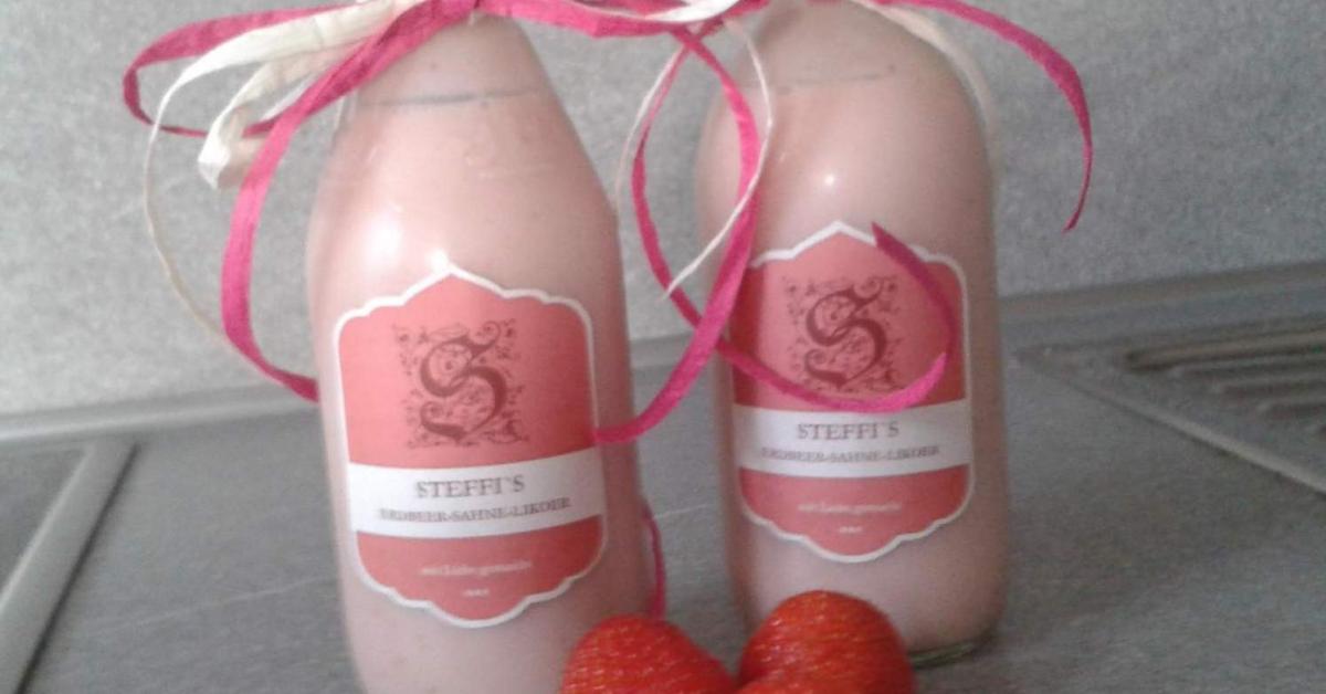 Erdbeer- Vanille-Likör von Steffienchen. Ein Thermomix® Rezept aus der ...
