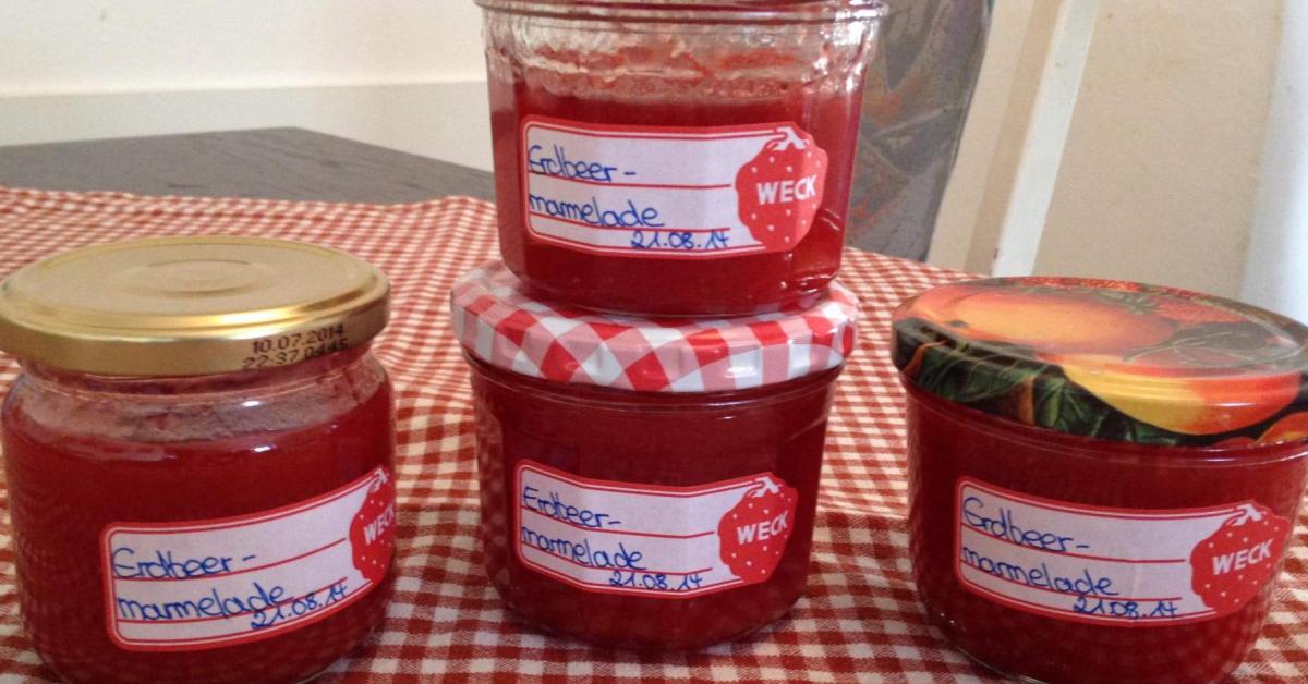 Erdbeermarmelade von Lu83. Ein Thermomix® Rezept aus der Kategorie ...