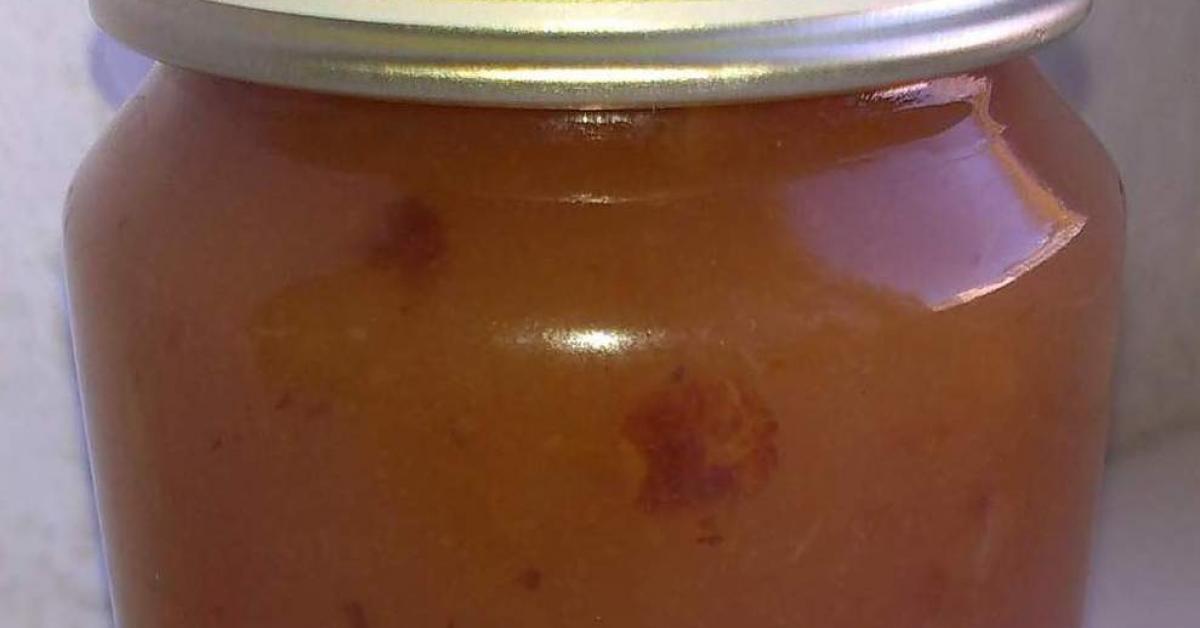 Birnenmarmelade mit karamellisierten Haselnüssen von Gast. Ein ...