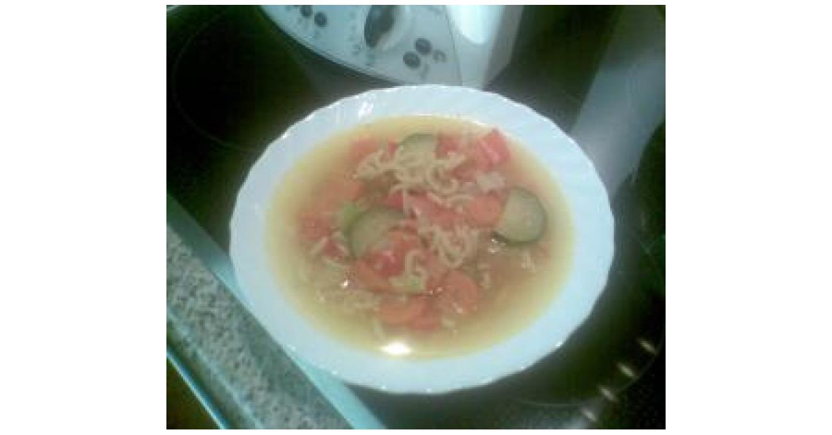 Bunte Gemüse-Nudelsuppe von Thermoguzzi. Ein Thermomix® Rezept aus der ...