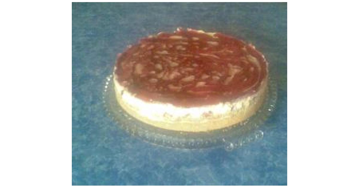 Marmorierte Kirschtorte (mit Boden ohne Backen) von Thermoguzzi. Ein ...