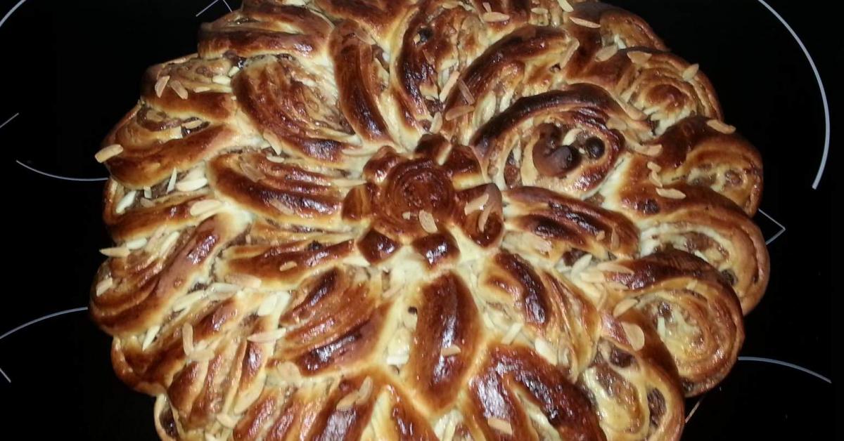 Gefüllter Hefekuchen / Hefezopf / Hefekranz von SaHu80. Ein Thermomix ...