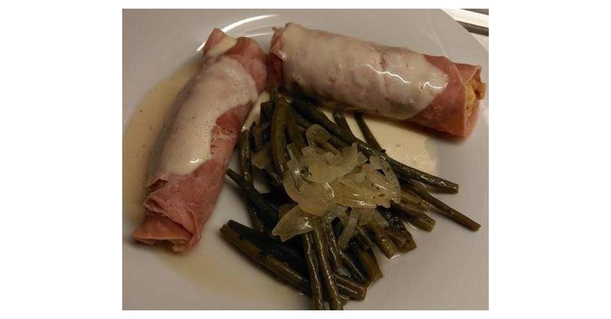 Schinkenröllchen mit Käsesoße ... all in one von Little_Mami. Ein ...