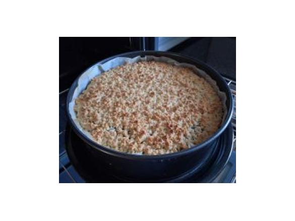 Mohn-Käsekuchen mit Streuseln