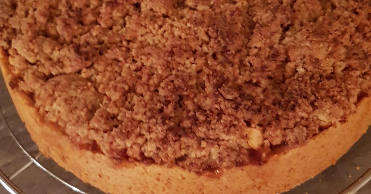 Apfelkuchen mit Marzipanstreusel von Wiluna. Ein Thermomix® Rezept aus ...