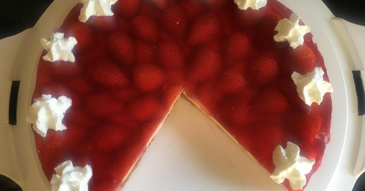 Erdbeer-Frischkäse-Kuchen von bunbury. Ein Thermomix® Rezept aus der ...