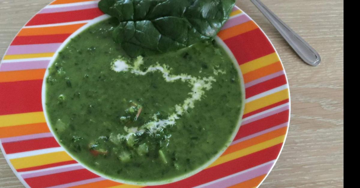 Kartoffel-Spinat-Suppe mit frischem Spinat von NexusS. Ein Thermomix ...