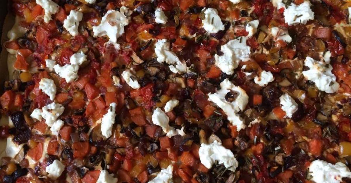 Flammkuchen Mediterran von sunfee. Ein Thermomix® Rezept aus der ...
