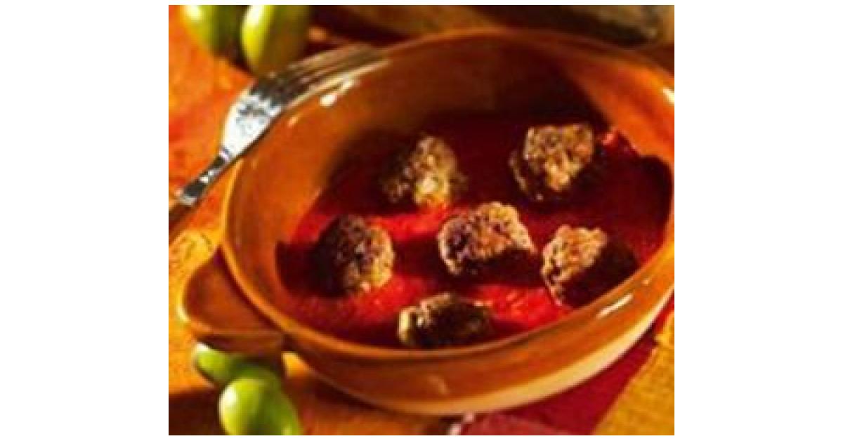 Hackbällchen in Tomaten-Oliven-Sauce von Thermomix Rezeptentwicklung ...