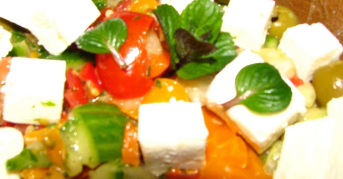 Bauernsalat türkischer bzw. griechischer von christiane1962. Ein ...