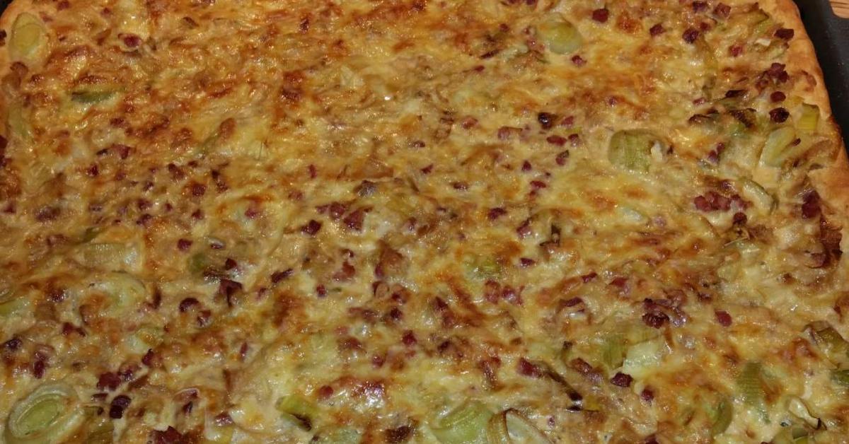 Zwiebel Lauch Kuchen von Janine 80 Ein Thermomix ® Rezept aus der Kategorie Backen herzhaft auf Zwiebel Lauch Kuchen von Janine 80 Ein Thermomix ® Rezept aus der Kategorie Backen herzhaft auf