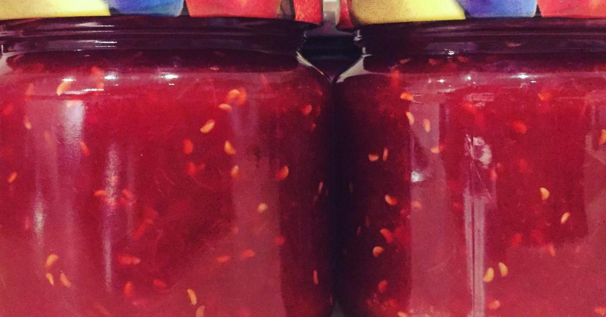Rhabarber-Himbeer-Marmelade göttlich :) von Monale_1907. Ein Thermomix ...