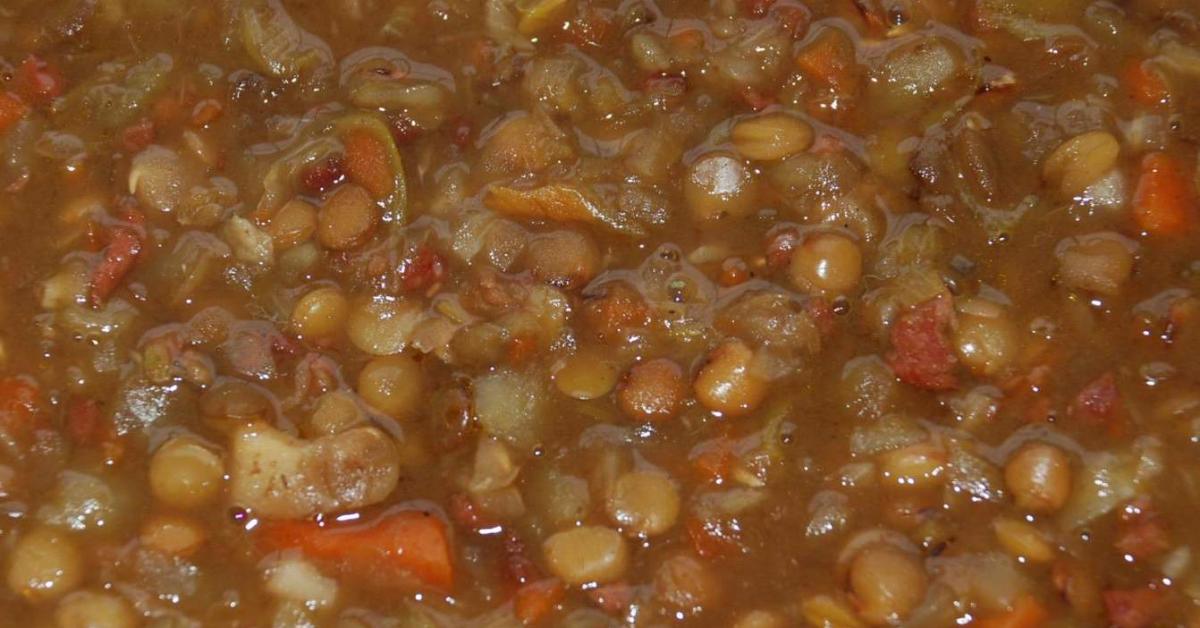 Linsensuppe mit Malzbier und Balsamico von MuckTm31. Ein Thermomix ...