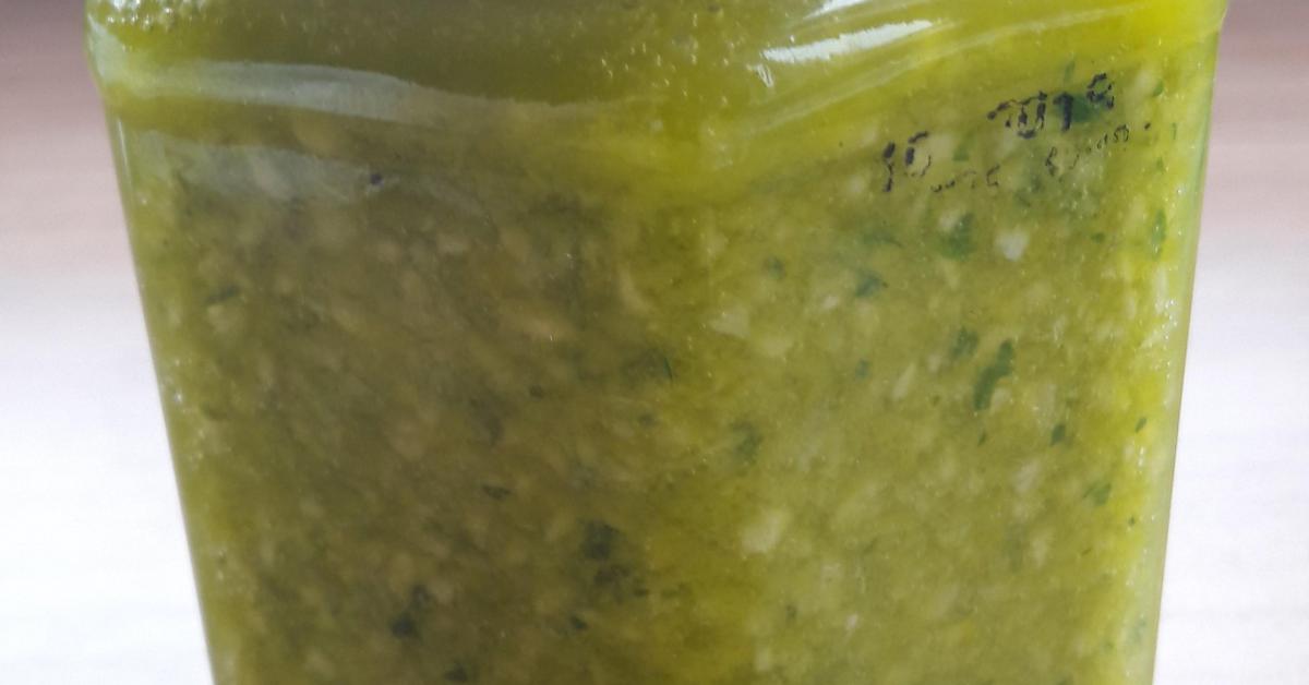Aglio e olio Pesto von midsommardav. Ein Thermomix® Rezept aus der Kategorie sonstige