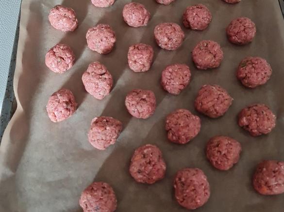 Hackbällchen fettarm