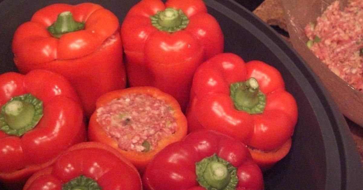 Gefüllte Paprika, mit Tomatensauce von ClaudiaPa.. Ein Thermomix ...