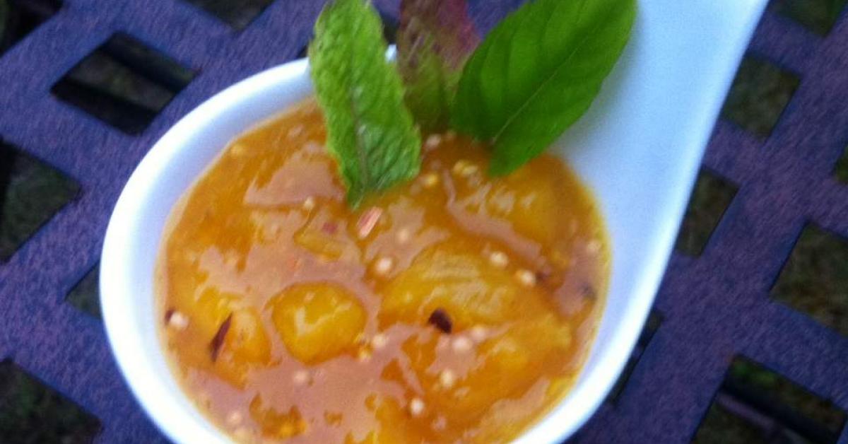 Mango - Chutney mit Senfkörnern von grüner Baum. Ein Thermomix® Rezept ...