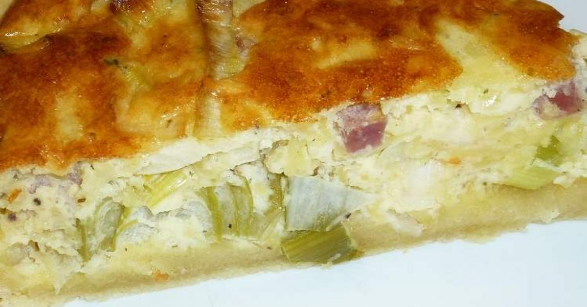 Lauchkuchen von schina Ein Thermomix ® Rezept aus der Lauchkuchen von schina Ein Thermomix ® Rezept aus der