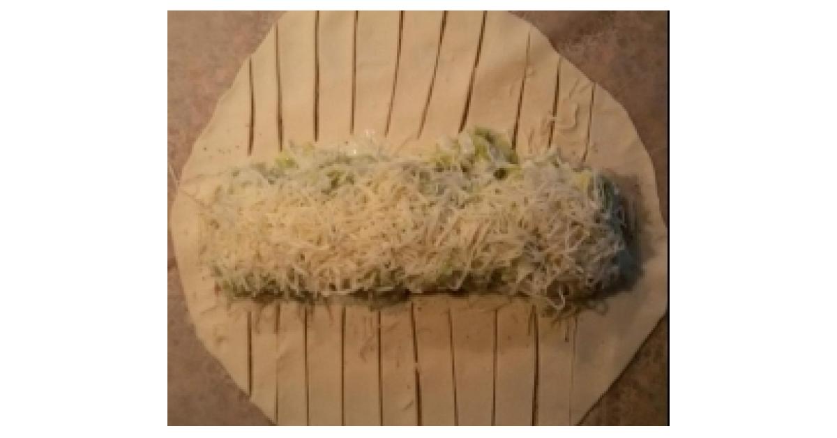 Lachs mit Lauch im Blätterteig Mantel von zawel. Ein Thermomix® Rezept ...