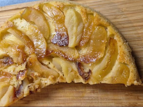 Apfelkuchen aus der Pfanne