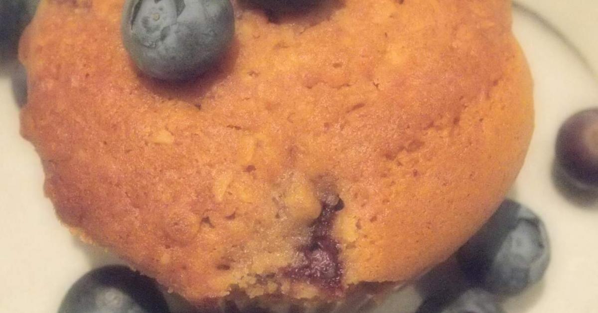 Variation von American Blueberry Muffins VEGAN von Vivandi. Ein ...