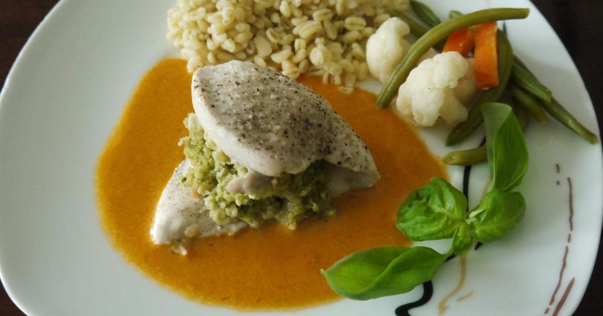 Putenschnitzel mit Basilikumfüllung von . Ein Thermomix® Rezept aus der ...