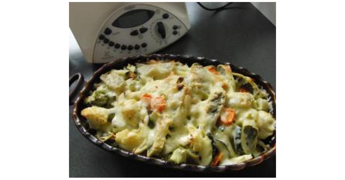 Maultaschen-Gemüseauflauf von banjole. Ein Thermomix® Rezept aus der ...