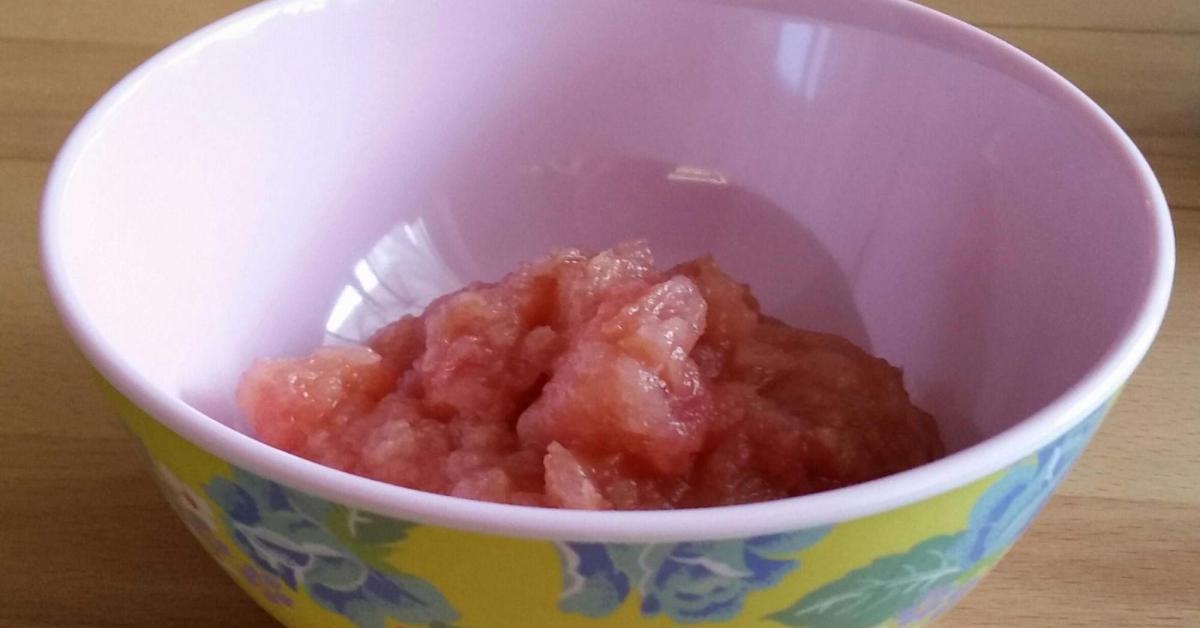 Apfelmus mit stückchen von Sahnetoepfchen. Ein Thermomix® Rezept aus ... Apfelmus mit stückchen von Sahnetoepfchen. Ein Thermomix® Rezept aus ...