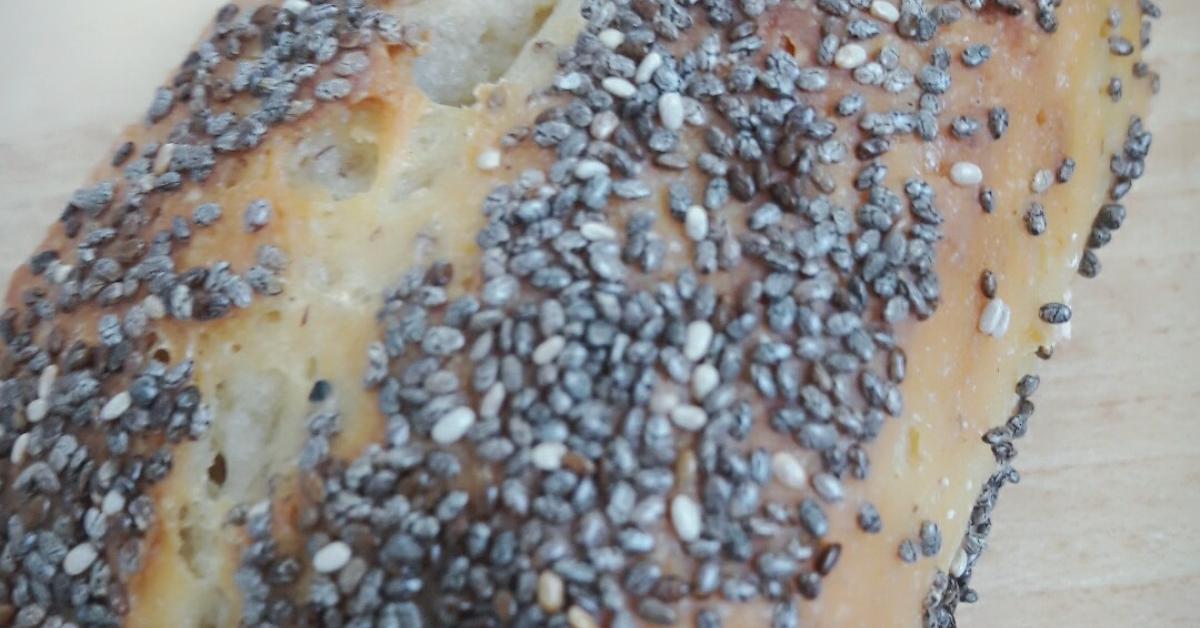 Glutenfreie Joghurtbrötchen mit Sesam und Mohn von NF-HH. Ein Thermomix ...