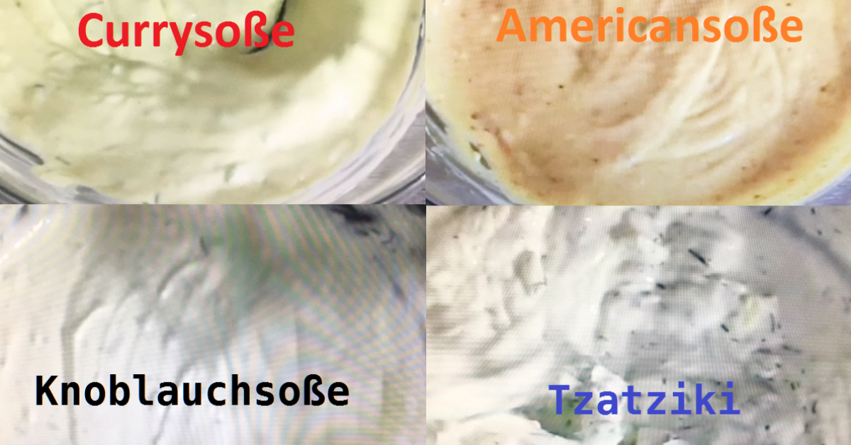 4 Saucen für Döner Raclette und Fondue von HotTomBBQ. Ein Thermomix ...