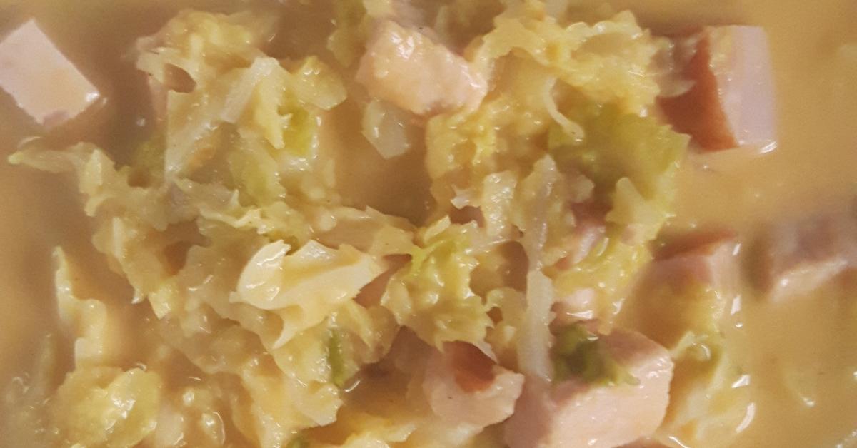 Süßkartoffelsuppe mit Wirsing und Kassler von Engelchen 1980. Ein ...
