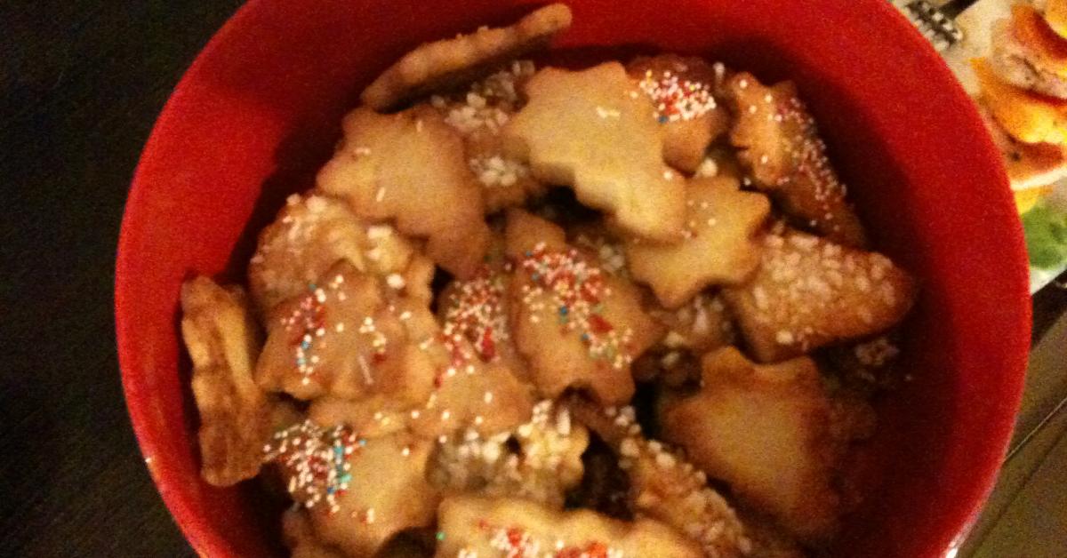 Bunte Knusper-Kekse von Anke66. Ein Thermomix® Rezept aus der Kategorie ...