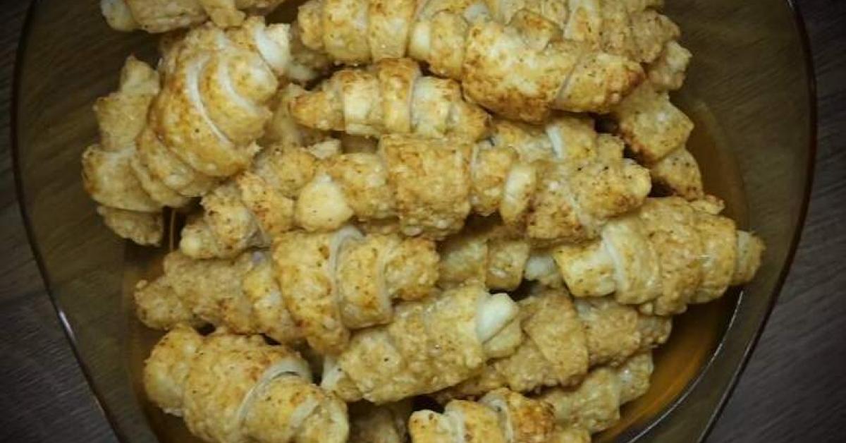 Mini-Käsehörnchen Suchtfaktor (!) von krustinja. Ein Thermomix® Rezept ...