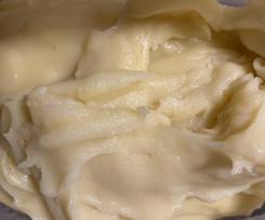 Kartoffelbrei lecker und wenig Butter