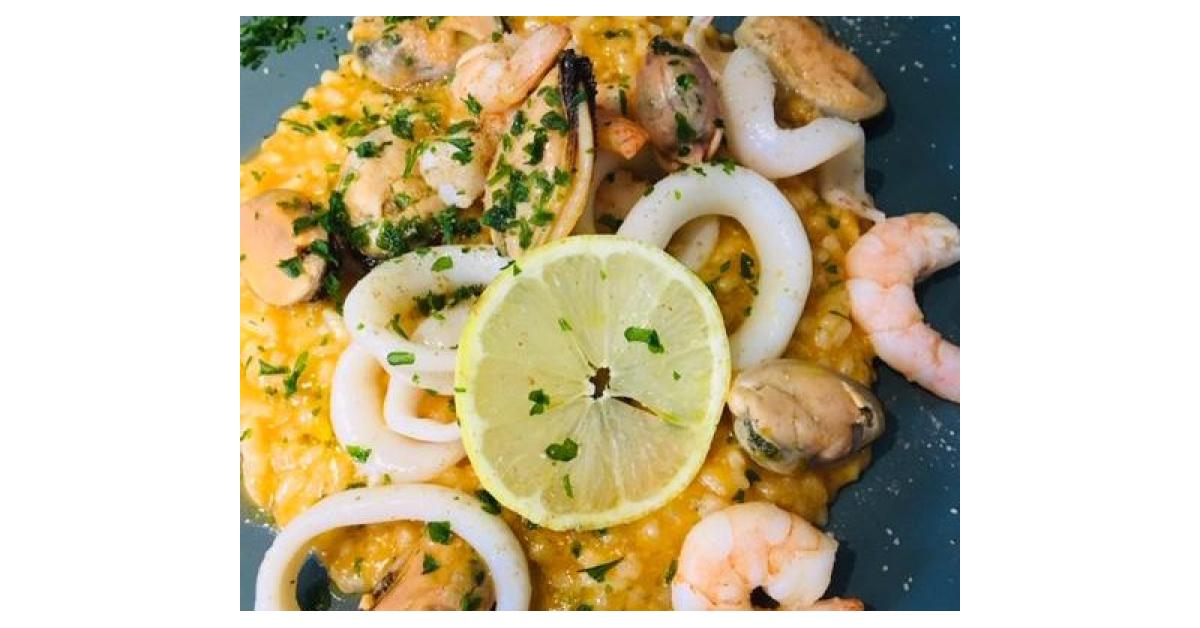 RISOTTO AI FRUTTI DI MARE Risotto mit Meeresfrüchten von Thermomädel