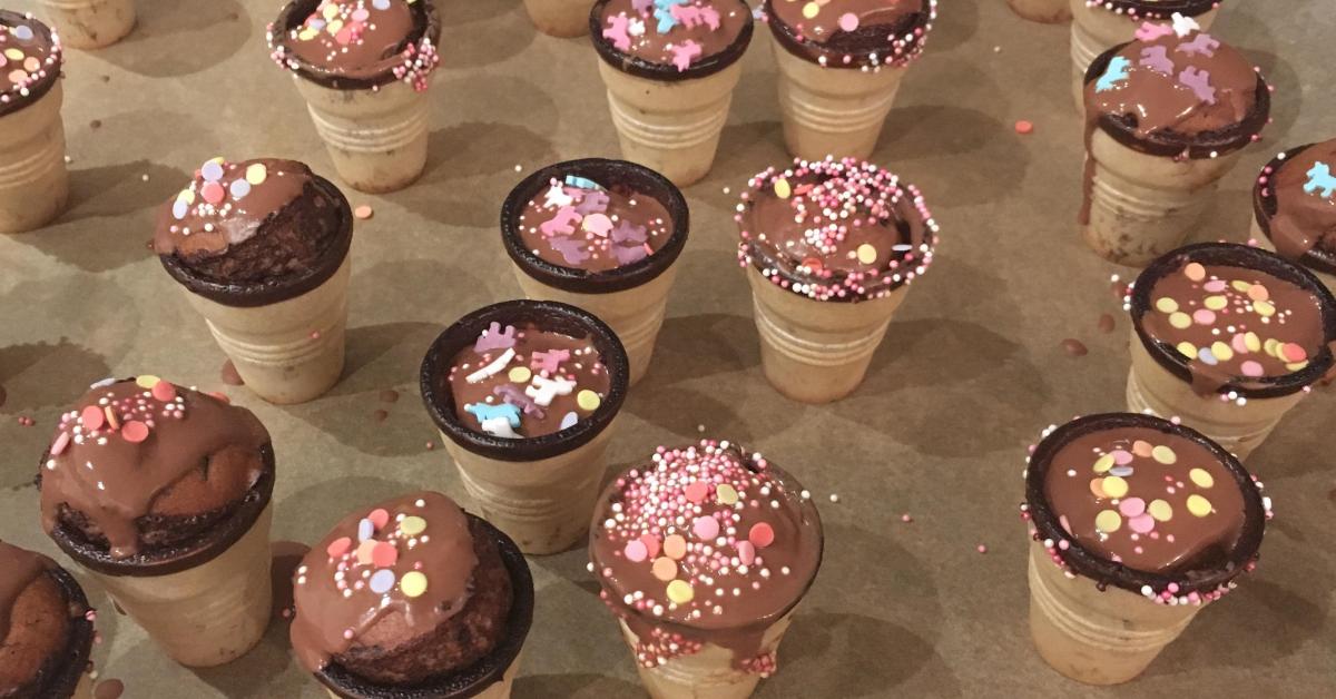 Kinderkuchen: Vanille-Dinkel-Muffin im Eierlikörbecher von MyShareLady ...