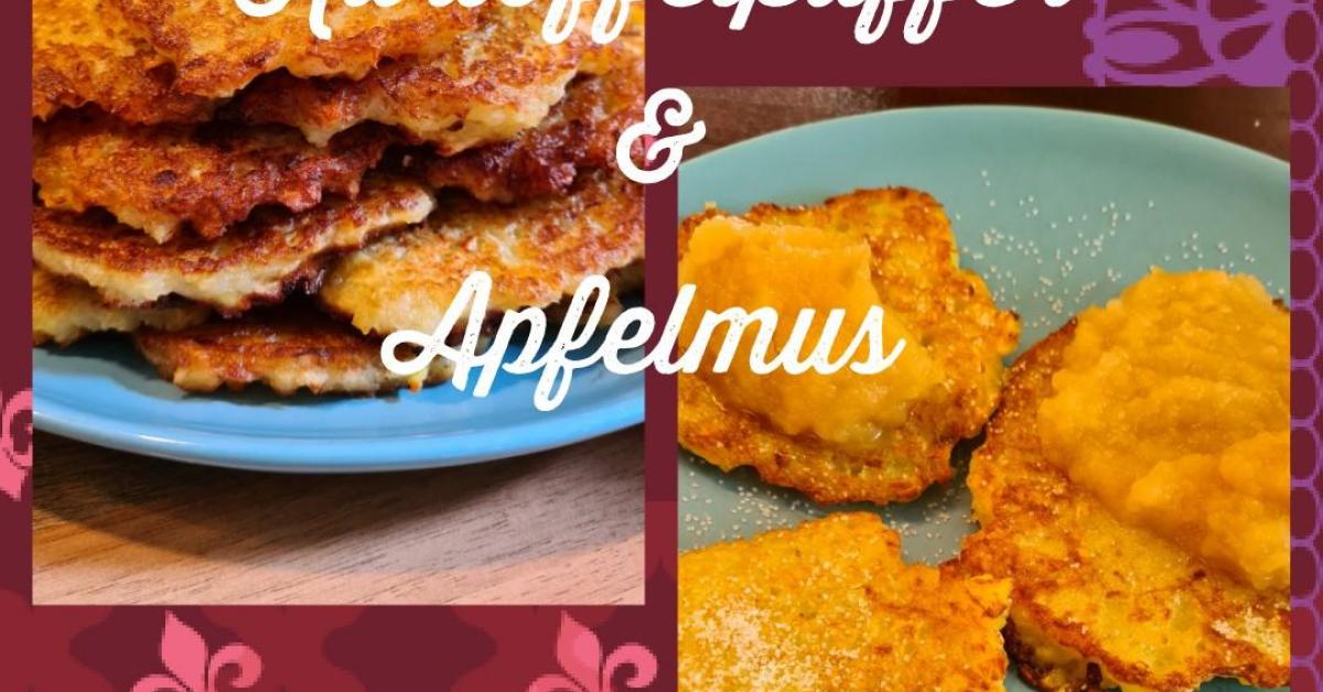 Kartoffelpuffer mit Apfelmus wie bei Oma von bmwpowerlady. Ein ...