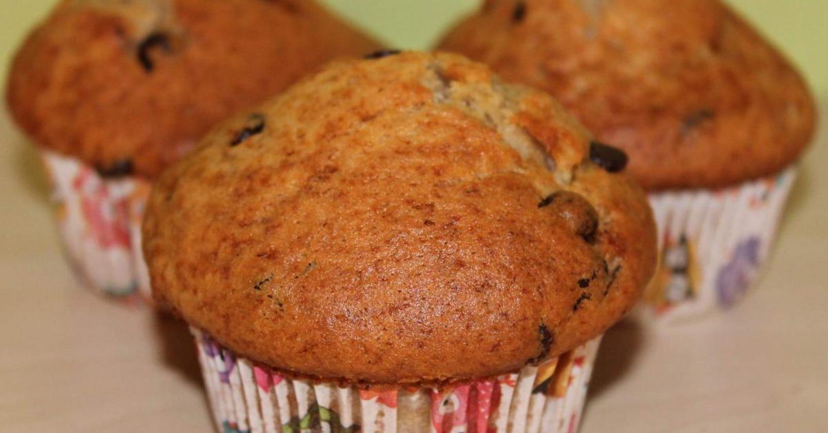 Bananen Muffins mit Schokodrops von karo1311. Ein Thermomix® Rezept aus ...