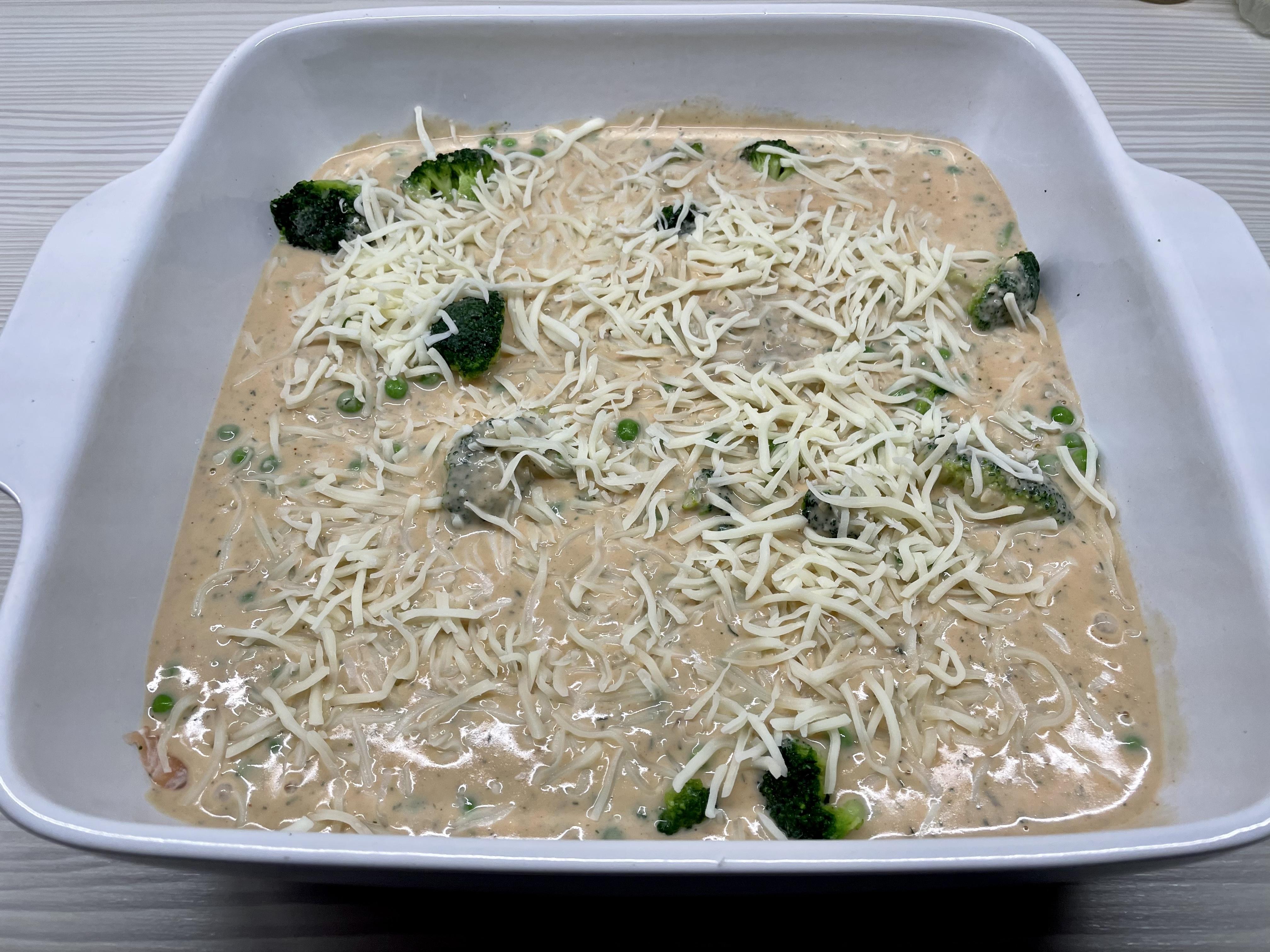 Lachs Gemüse Gratin fettarm / LOWCARB-image