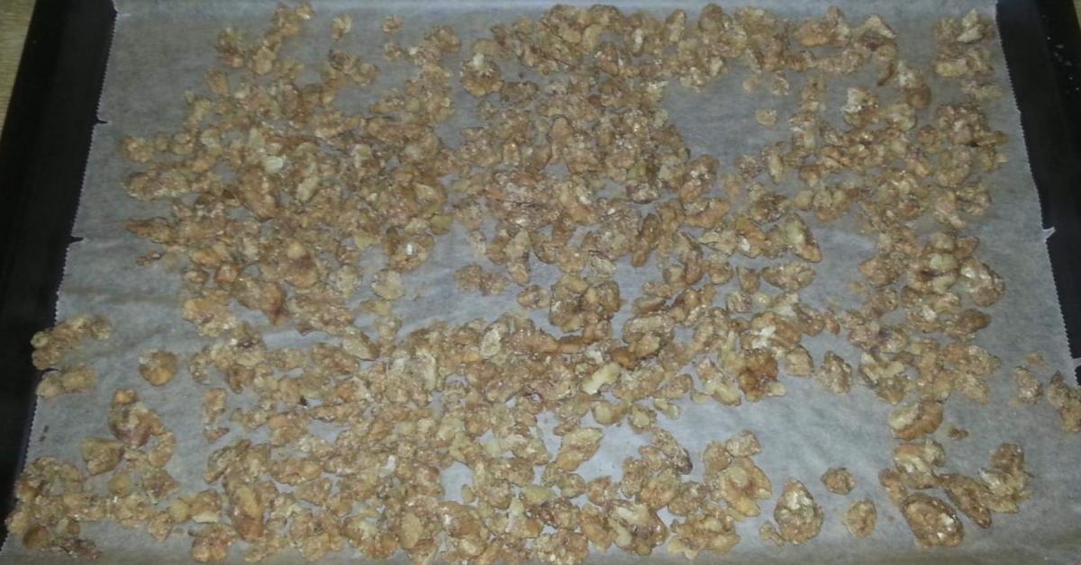 Kandierte Walnüsse von Sabrina_Volker. Ein Thermomix® Rezept aus der ...