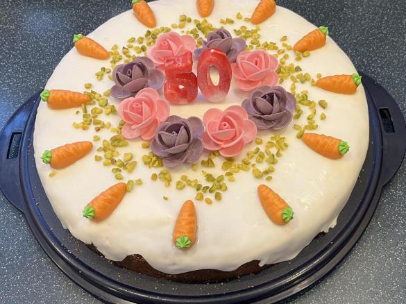 Rüblikuchen mit Mandeln